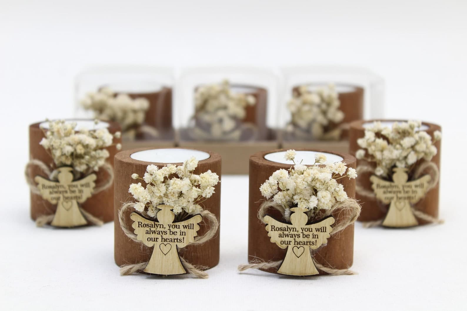 Memorial Candle Favour — handmade by Butterflyy Shop