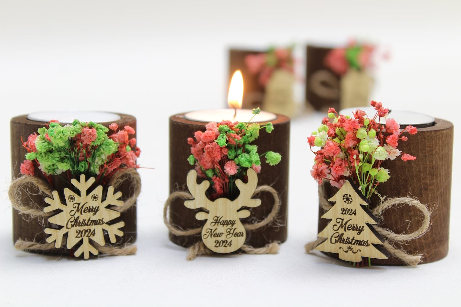 Christmas Candle Favour — handmade by Butterflyy Shop